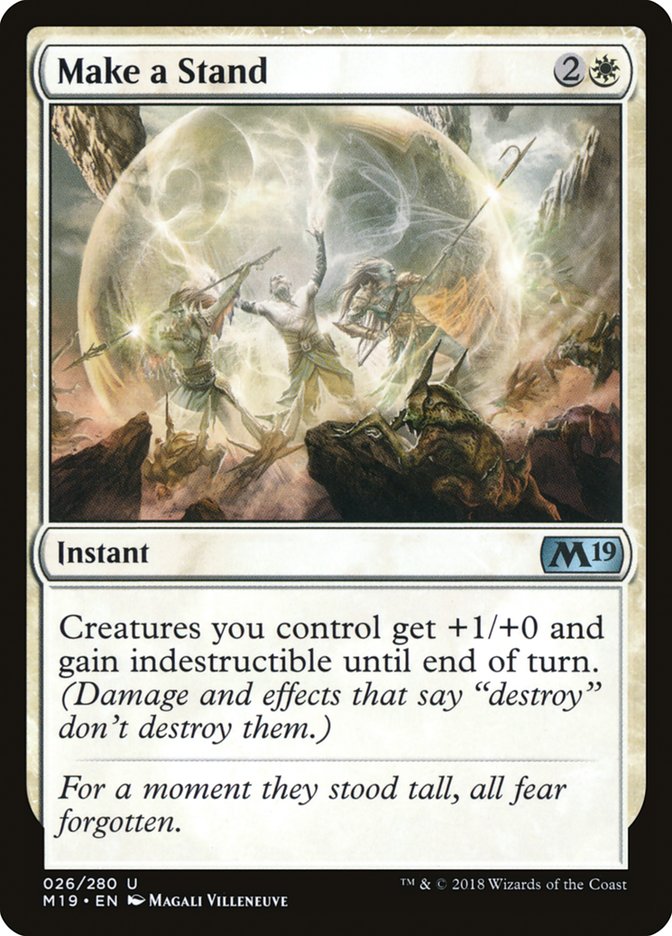 Make a Stand [Core Set 2019] | Webway Games