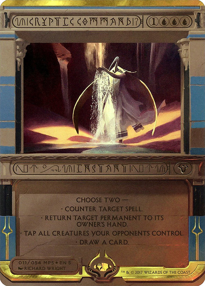 Cryptic Command (Invocation) [Amonkhet Invocations] | Webway Games
