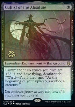 Cultist of the Absolute [Commander Legends: Battle for Baldur's Gate Prerelease Promos] | Webway Games