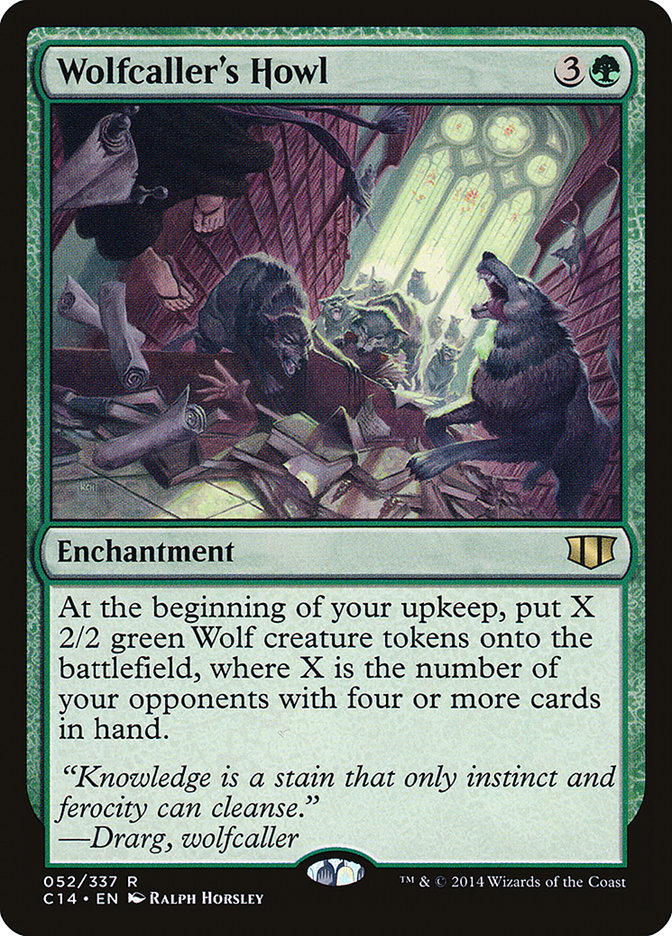 Wolfcaller's Howl [Commander 2014] | Webway Games