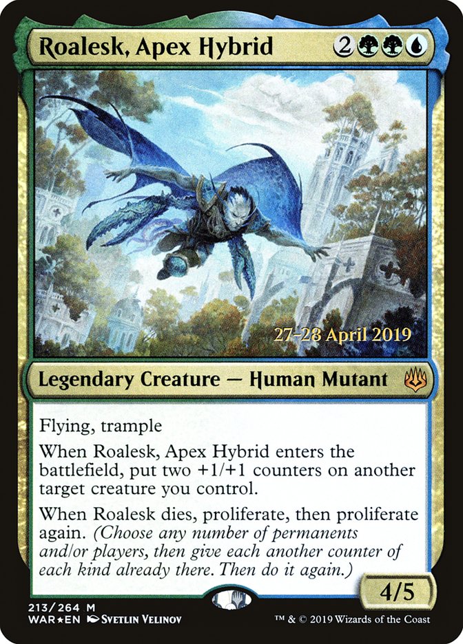 Roalesk, Apex Hybrid  [War of the Spark Prerelease Promos] | Webway Games