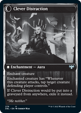 Distracting Geist // Clever Distraction [Innistrad: Double Feature] | Webway Games