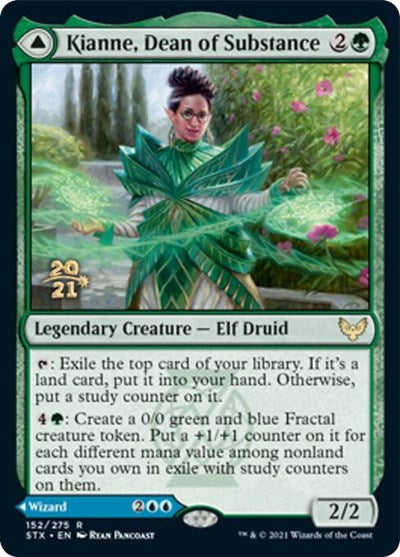 Kianne, Dean of Substance // Imbraham, Dean of Theory [Strixhaven: School of Mages Prerelease Promos] | Webway Games