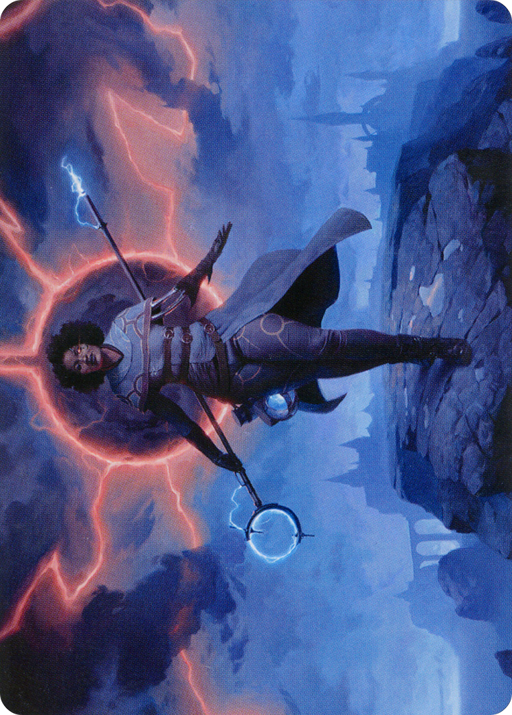 Rona, Herald of Invasion Art Card [March of the Machine Art Series] | Webway Games