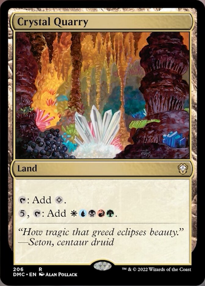 Crystal Quarry [Dominaria United Commander] | Webway Games