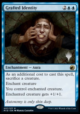 Grafted Identity (Promo Pack) [Innistrad: Midnight Hunt Promos] | Webway Games