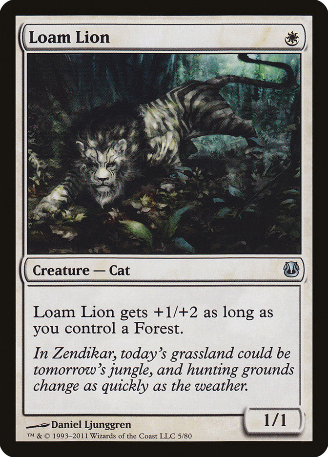 Loam Lion [Duel Decks: Ajani vs. Nicol Bolas] | Webway Games