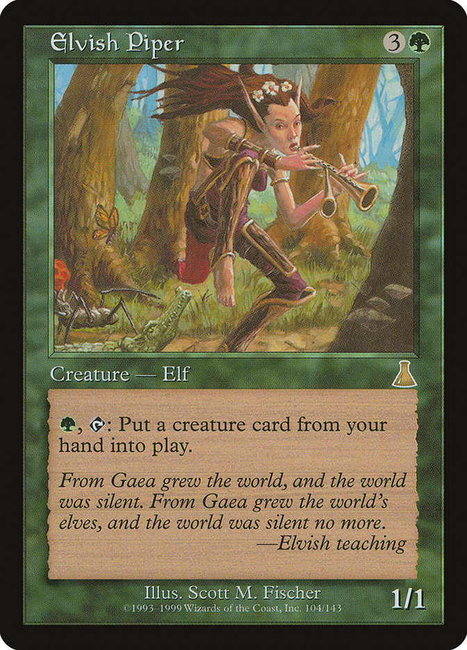 Elvish Piper [Urza's Destiny] | Webway Games