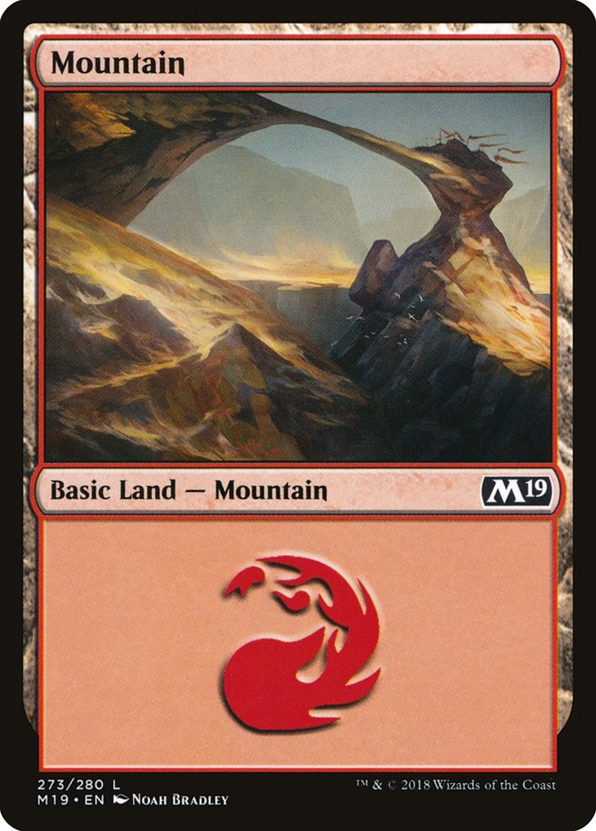 Mountain (#273) [Core Set 2019] | Webway Games