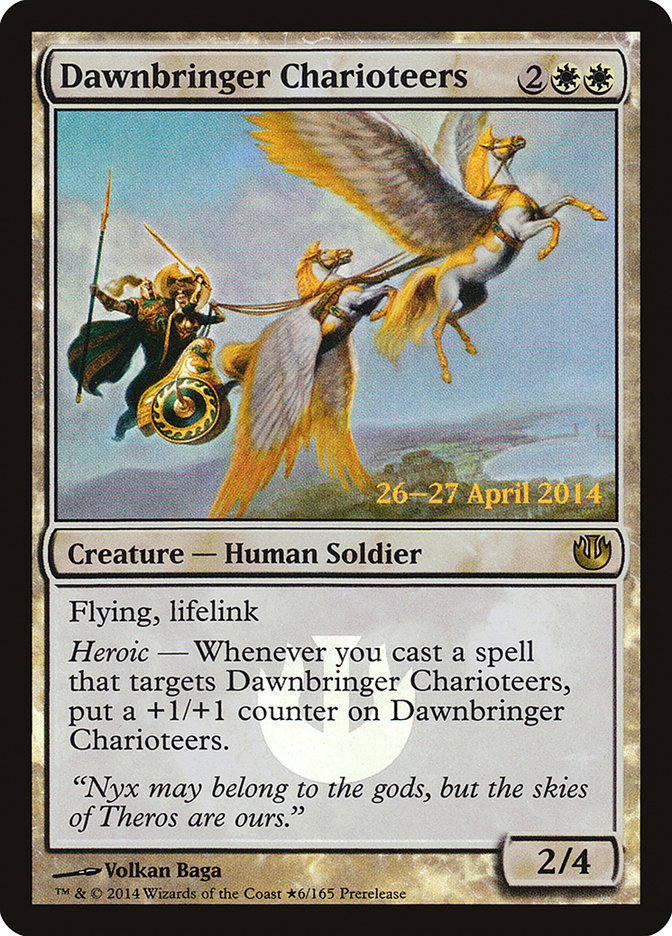 Dawnbringer Charioteers  (Prerelease) [Journey into Nyx Prerelease Promos] | Webway Games