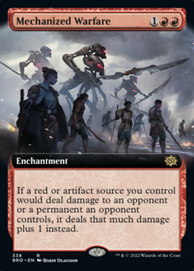 Mechanized Warfare (Extended Art) [The Brothers' War] | Webway Games
