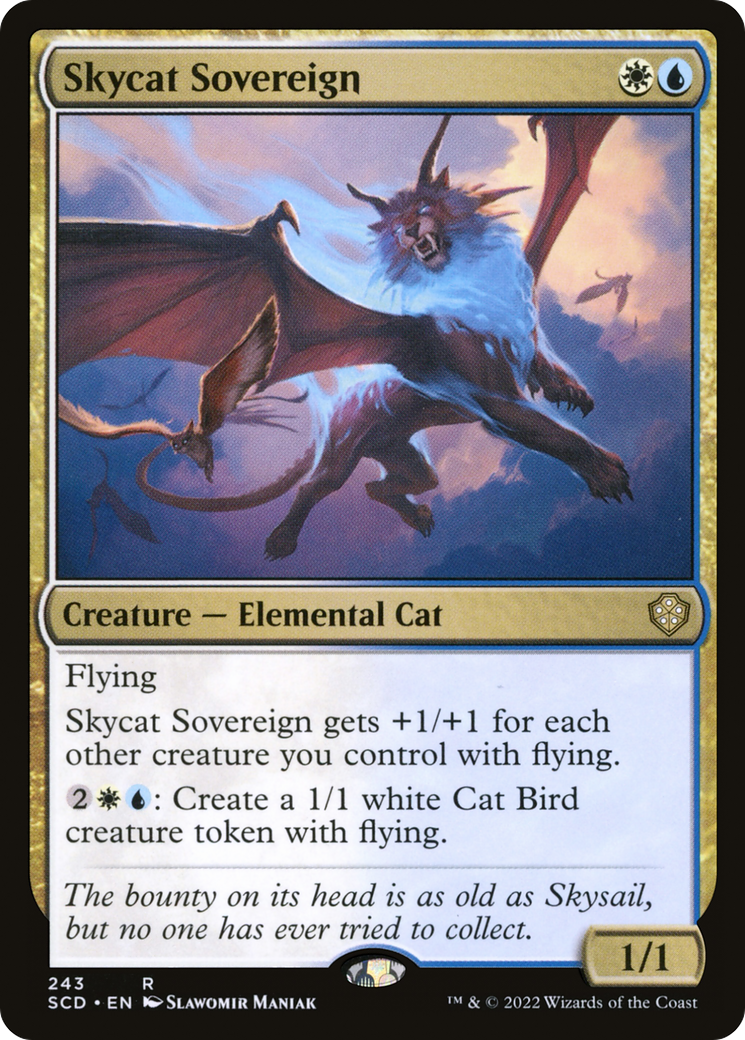 Skycat Sovereign [Starter Commander Decks] | Webway Games