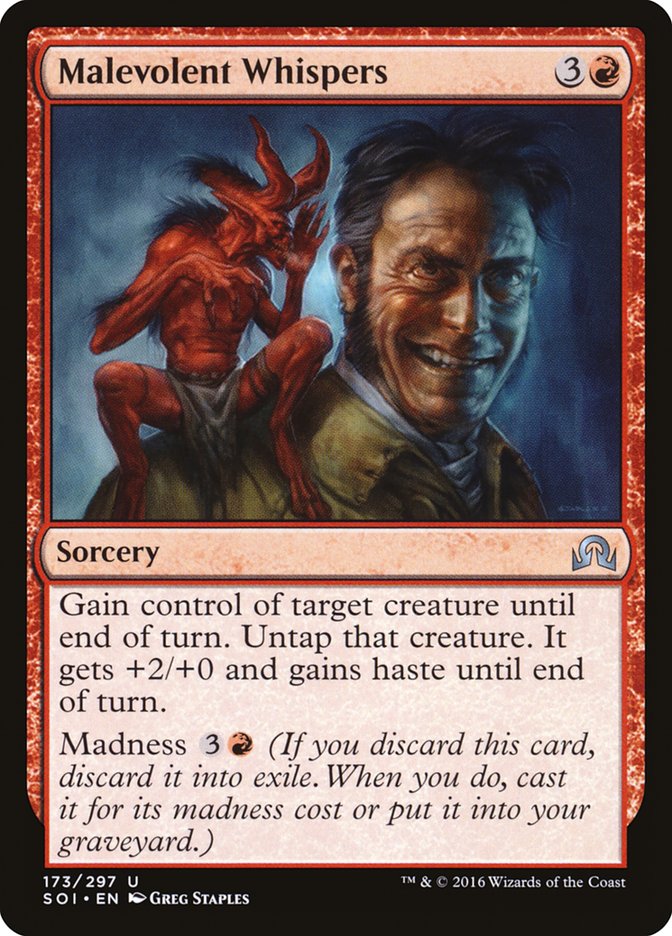Malevolent Whispers [Shadows over Innistrad] | Webway Games