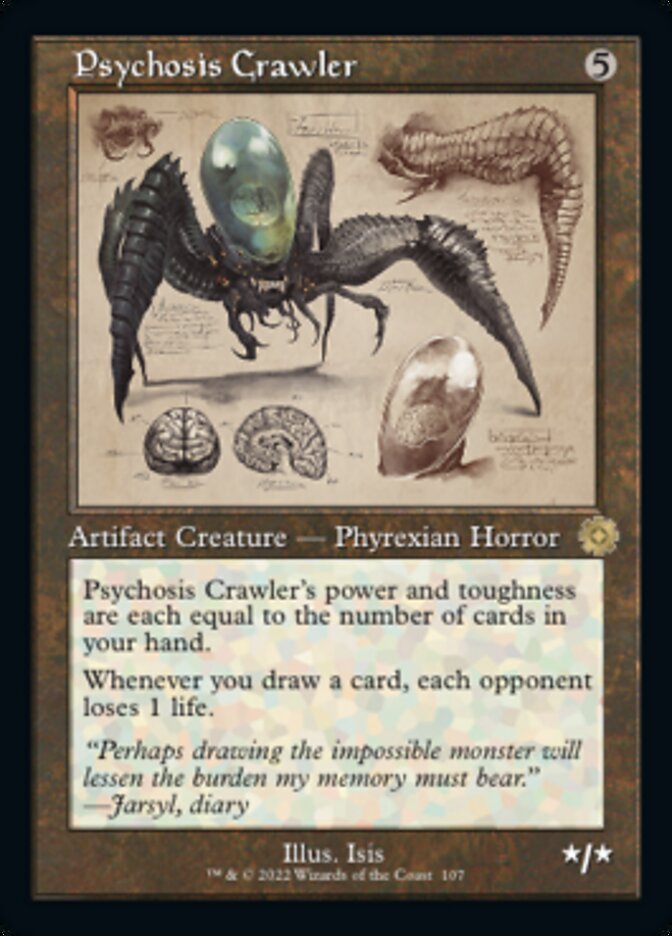 Psychosis Crawler (Retro Schematic) [The Brothers' War Retro Artifacts] | Webway Games