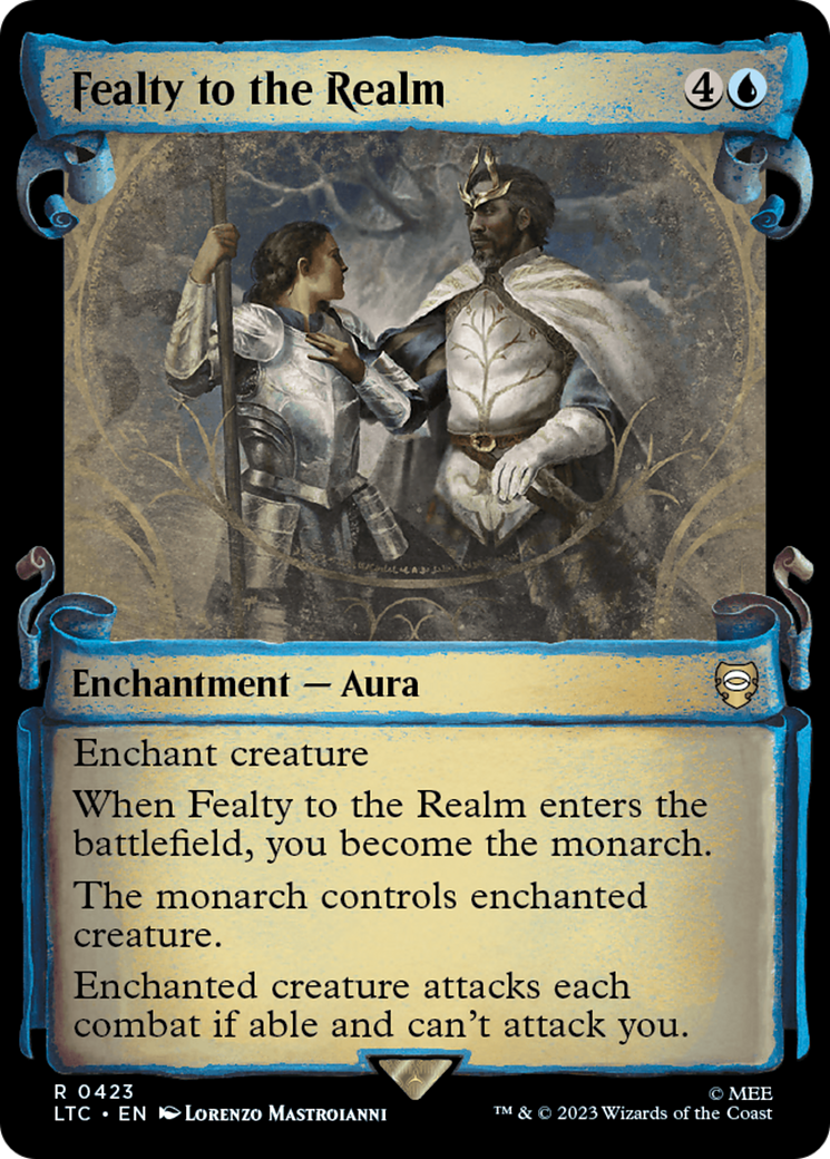 Fealty to the Realm [The Lord of the Rings: Tales of Middle-Earth Commander Showcase Scrolls] | Webway Games