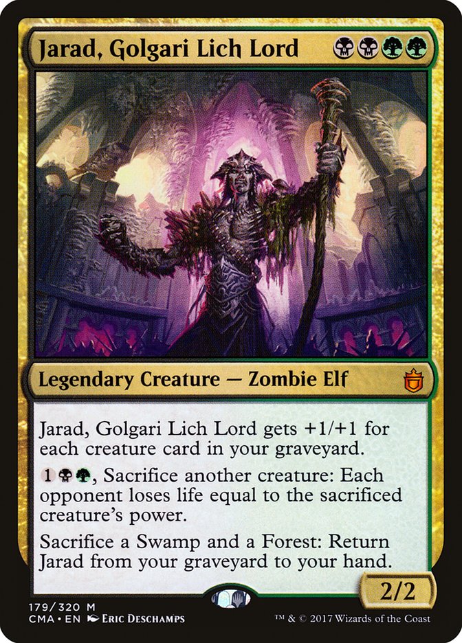 Jarad, Golgari Lich Lord [Commander Anthology] | Webway Games