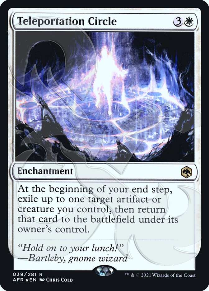 Teleportation Circle (Ampersand Promo) [Dungeons & Dragons: Adventures in the Forgotten Realms Promos] | Webway Games