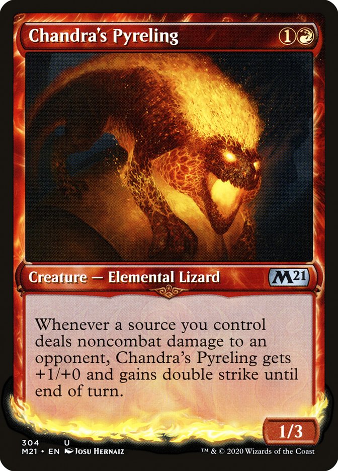 Chandra's Pyreling (Showcase) [Core Set 2021] | Webway Games
