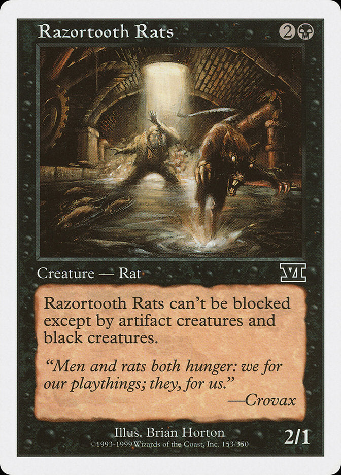 Razortooth Rats [Classic Sixth Edition] | Webway Games