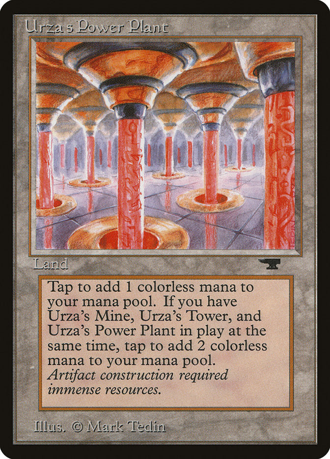 Urza's Power Plant (Red Columns) [Antiquities] | Webway Games
