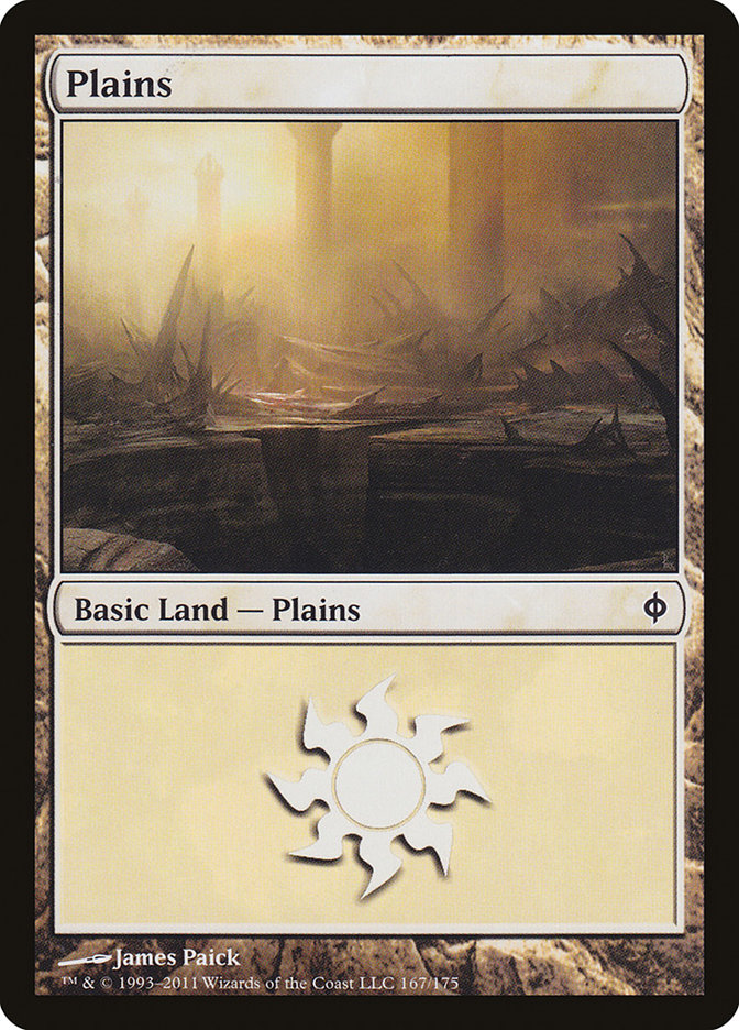 Plains (#167) [New Phyrexia] | Webway Games