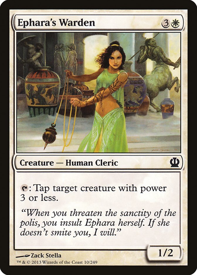 Ephara's Warden [Theros] | Webway Games
