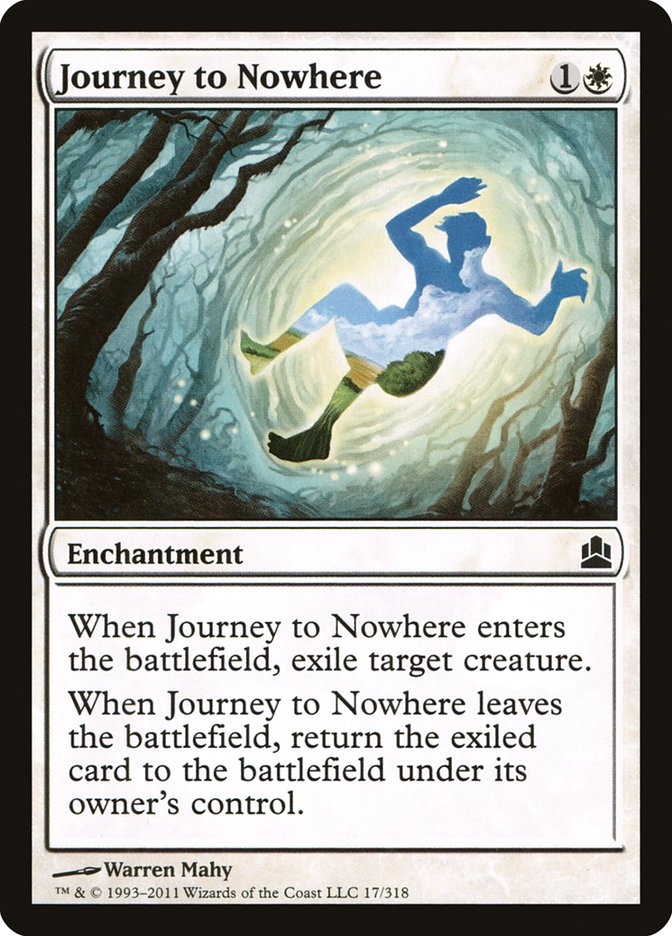 Journey to Nowhere [Commander 2011] | Webway Games