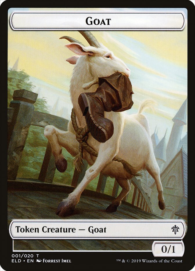 Goat [Throne of Eldraine Tokens] | Webway Games