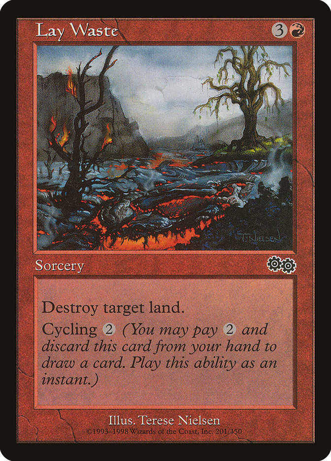 Lay Waste [Urza's Saga] | Webway Games