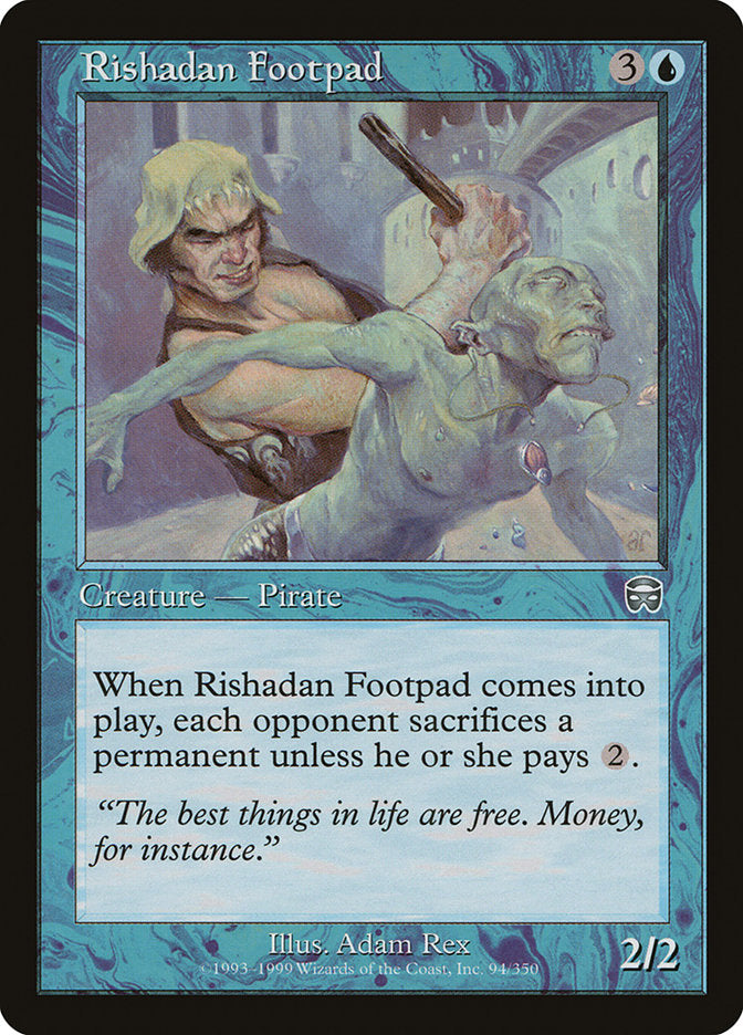 Rishadan Footpad [Mercadian Masques] | Webway Games