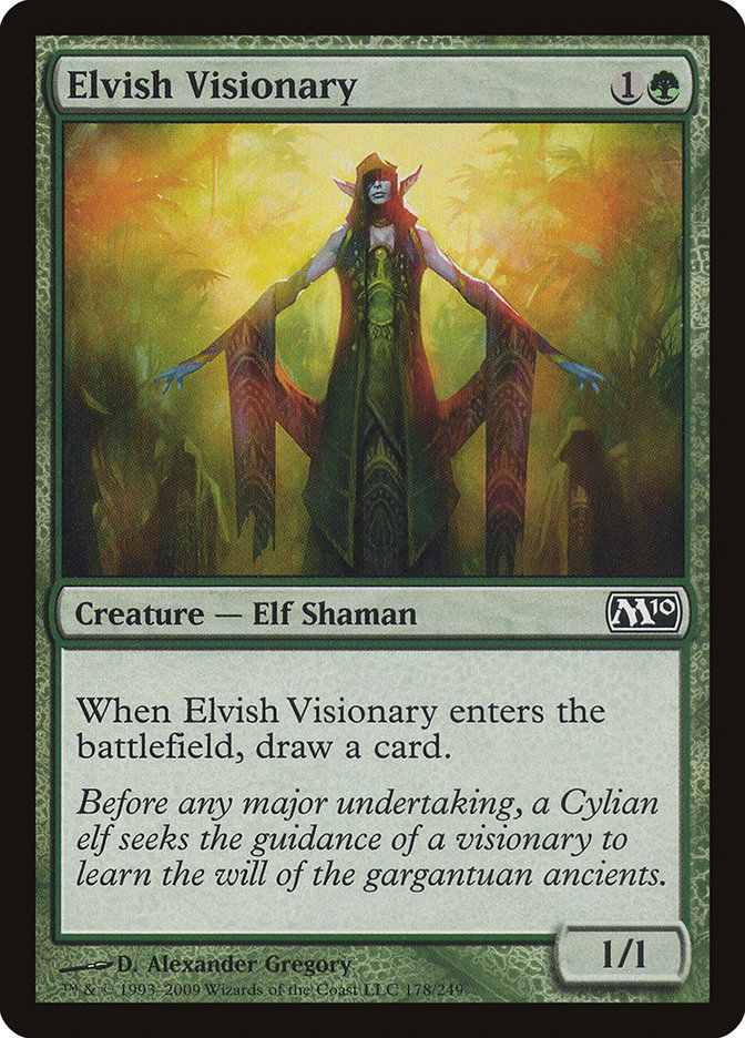 Elvish Visionary [Magic 2010] | Webway Games