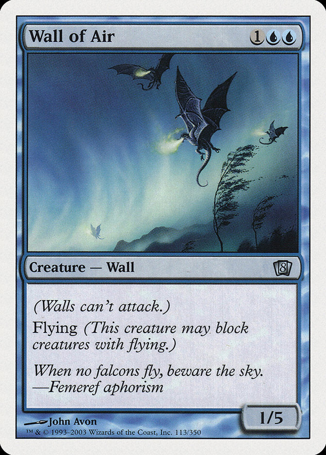Wall of Air [Eighth Edition] | Webway Games