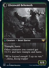 Ulvenwald Oddity // Ulvenwald Behemoth [Innistrad: Double Feature] | Webway Games