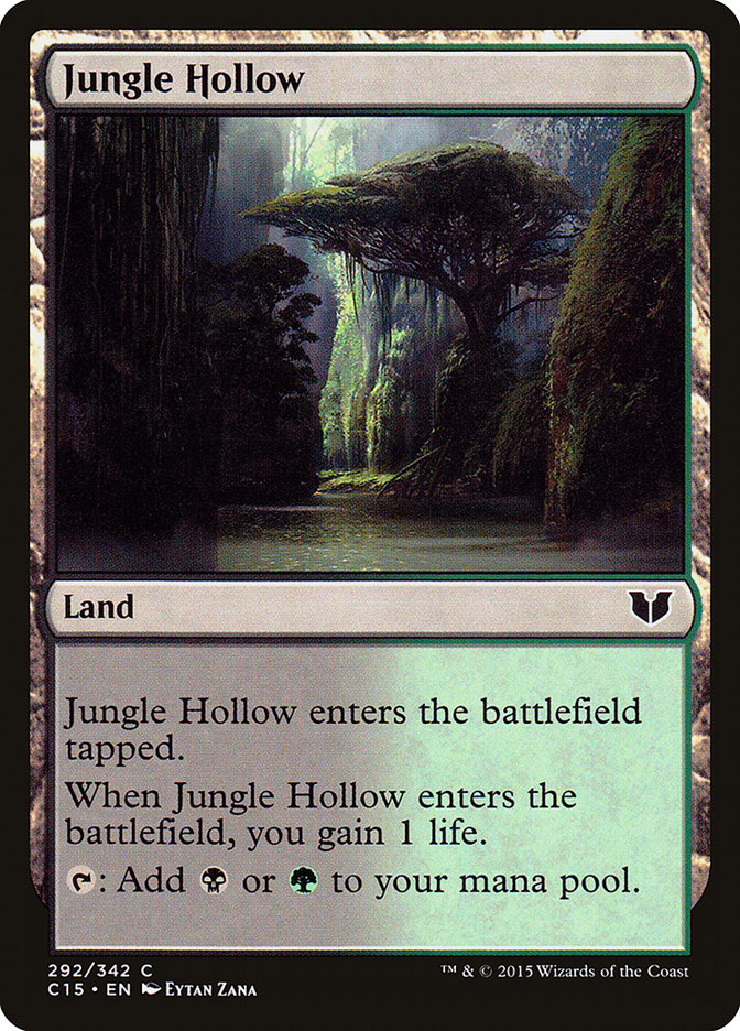 Jungle Hollow [Commander 2015] | Webway Games