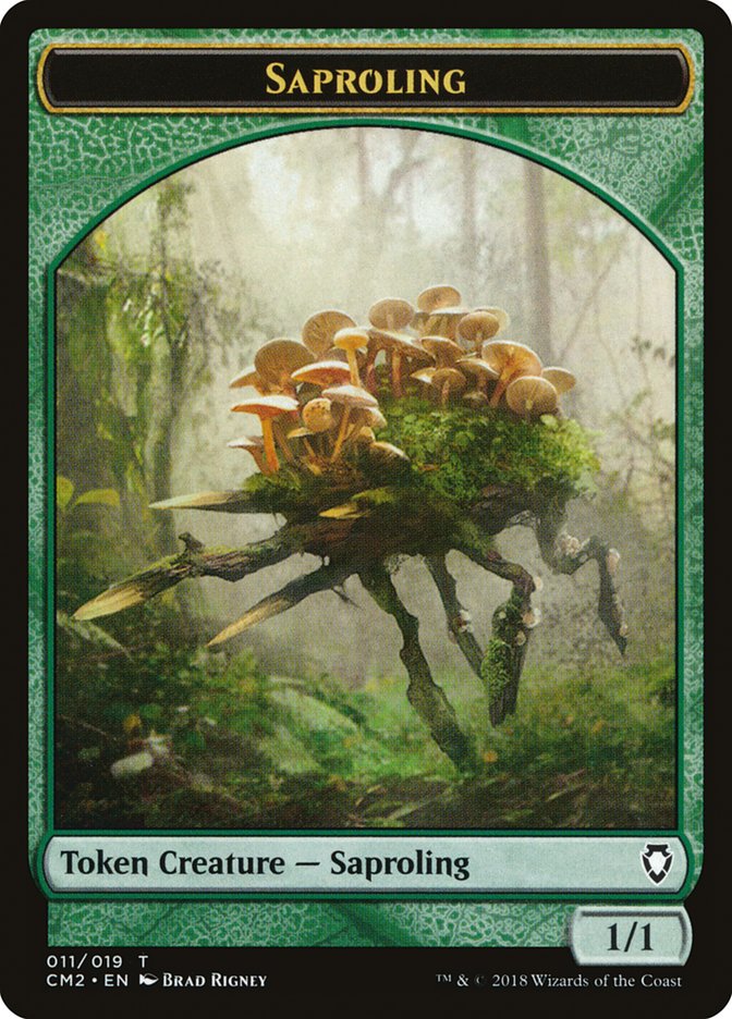 Saproling Token [Commander Anthology Volume II Tokens] | Webway Games