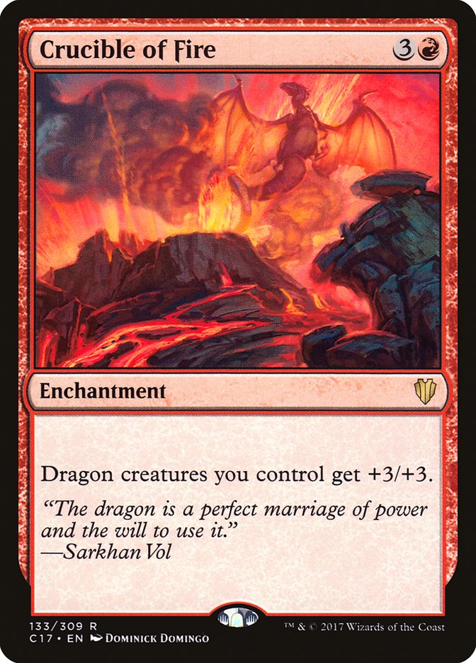 Crucible of Fire [Commander 2017] | Webway Games