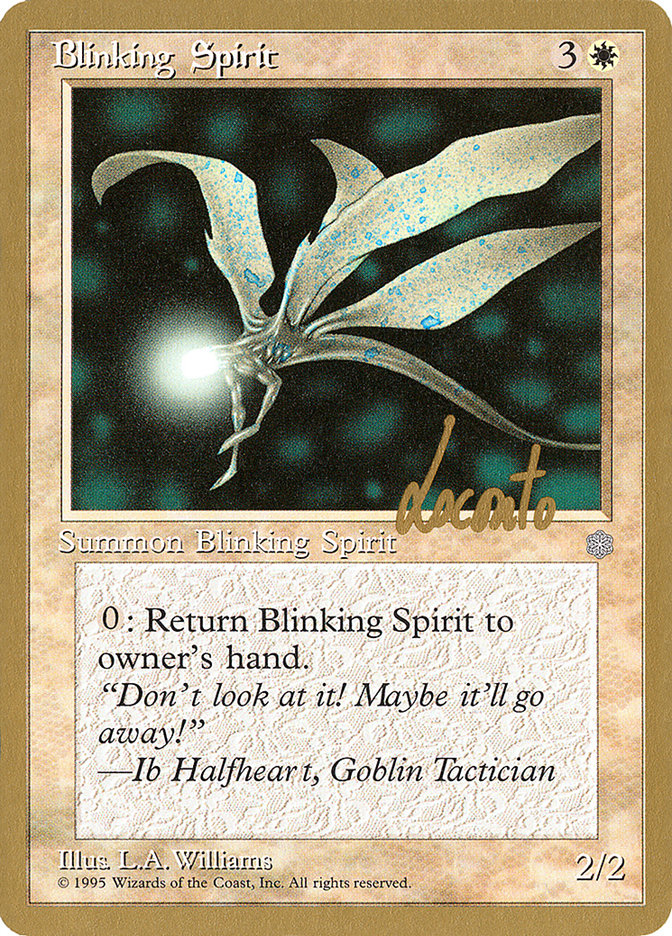 Blinking Spirit (Michael Loconto) [Pro Tour Collector Set] | Webway Games