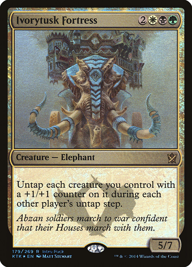 Ivorytusk Fortress (Intro Pack) [Khans of Tarkir Promos] | Webway Games