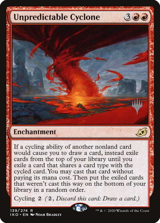 Unpredictable Cyclone (Promo Pack) [Ikoria: Lair of Behemoths Promos] | Webway Games