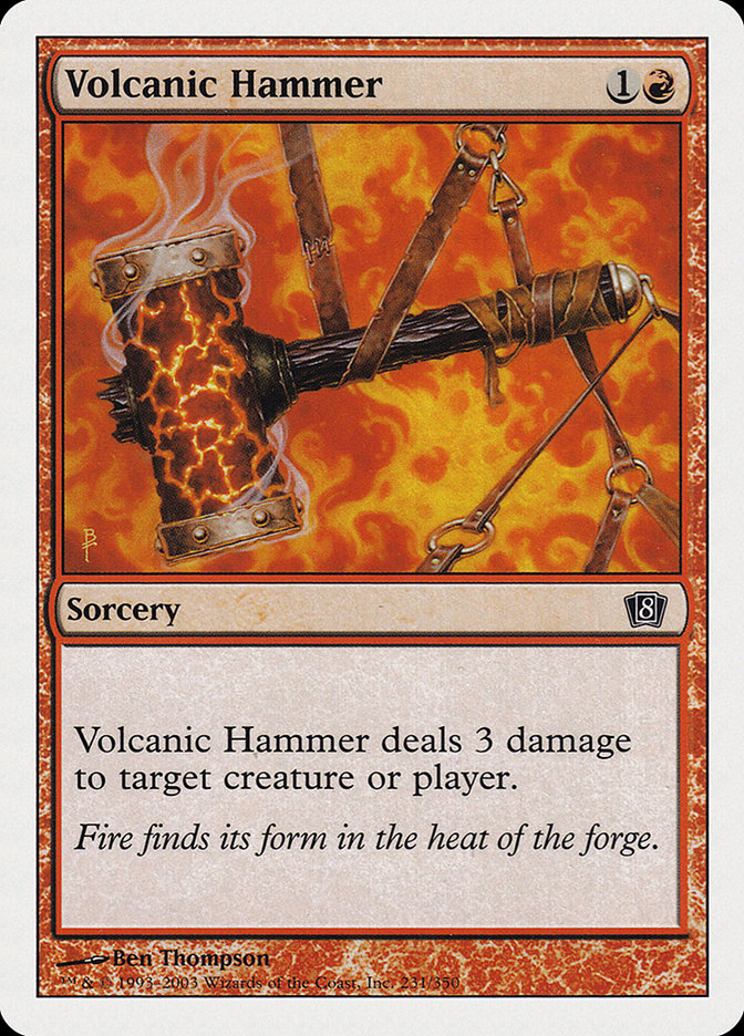 Volcanic Hammer [Eighth Edition] | Webway Games