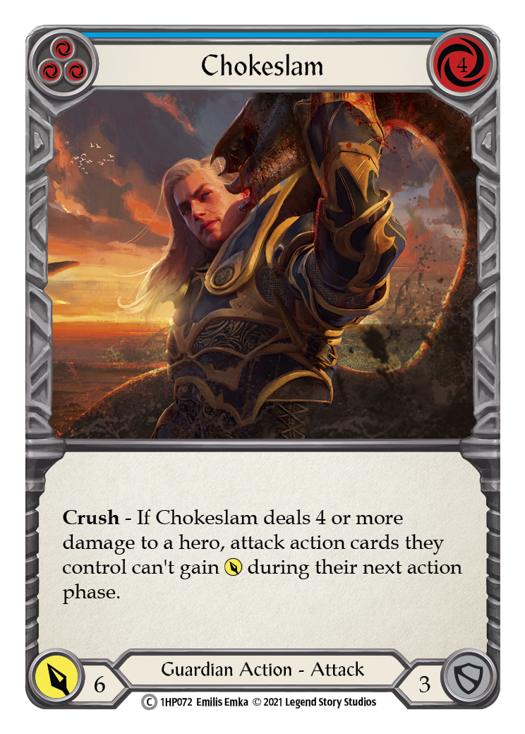 Chokeslam (Blue) [1HP072] | Webway Games