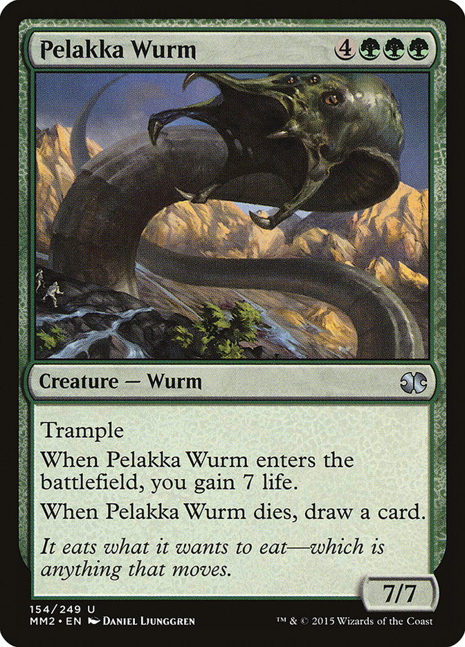 Pelakka Wurm [Modern Masters 2015] | Webway Games