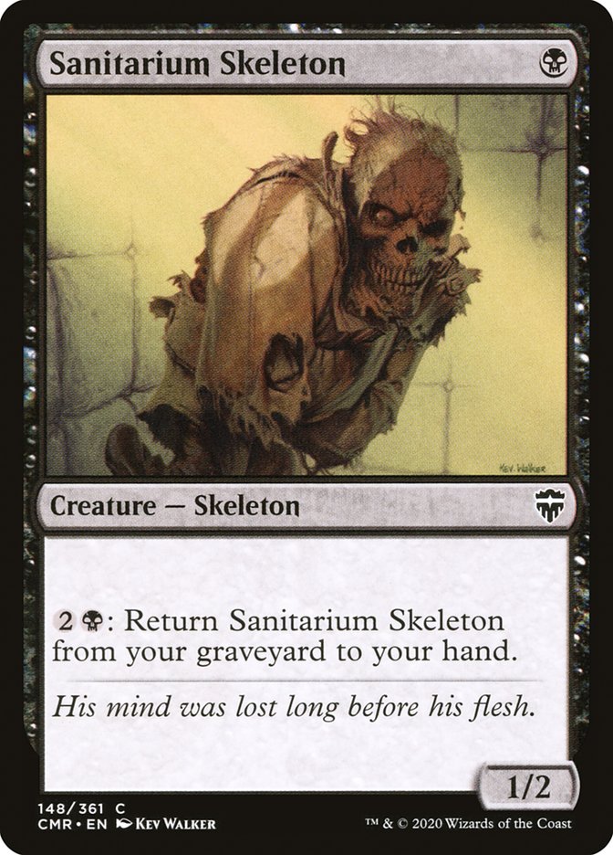 Sanitarium Skeleton [Commander Legends] | Webway Games