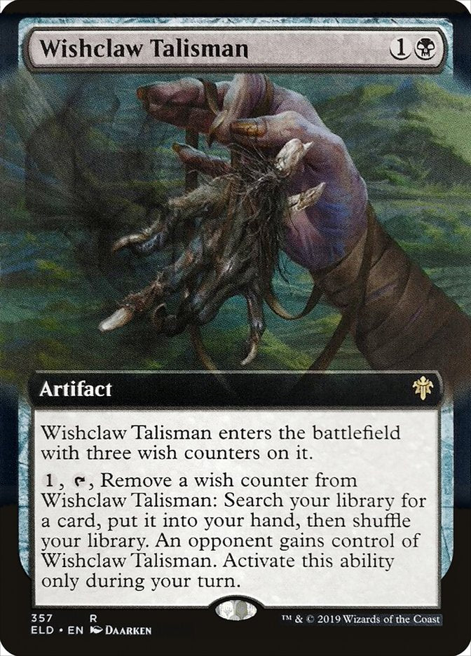Wishclaw Talisman (Extended Art) [Throne of Eldraine] | Webway Games
