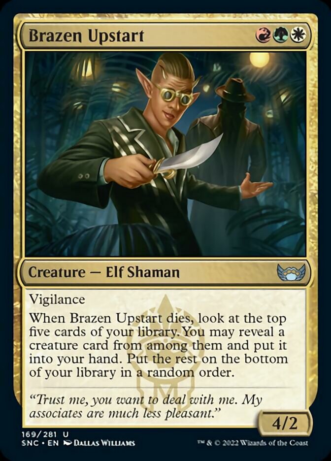 Brazen Upstart [Streets of New Capenna] | Webway Games