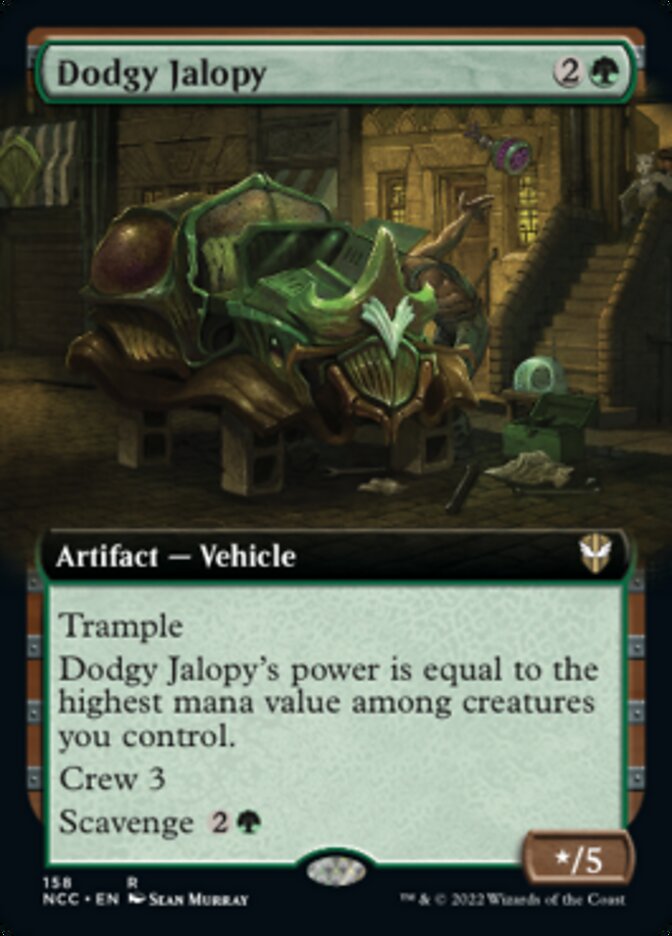 Dodgy Jalopy (Extended Art) [Streets of New Capenna Commander] | Webway Games