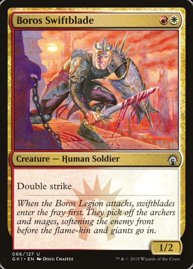Boros Swiftblade [GRN Guild Kit] | Webway Games