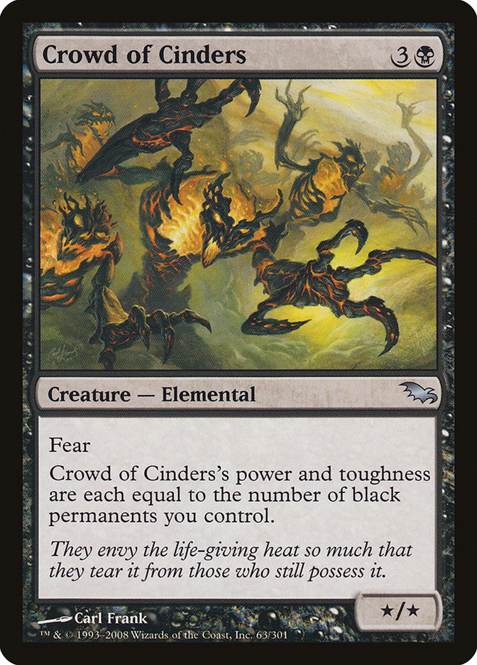 Crowd of Cinders [Shadowmoor] | Webway Games