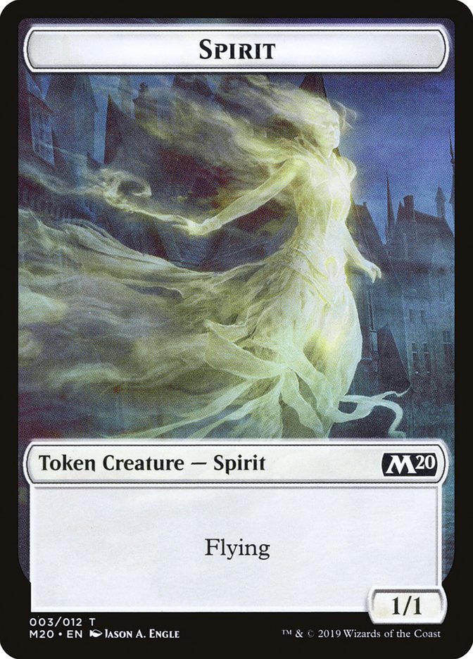 Spirit Token [Core Set 2020 Tokens] | Webway Games