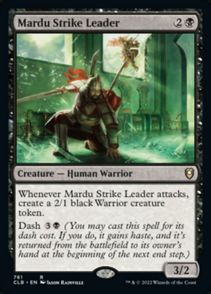 Mardu Strike Leader [Commander Legends: Battle for Baldur's Gate] | Webway Games